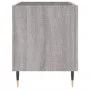 Mueble discos madera contrachapada gris sonoma 74,5x38x48 cm de vidaXL, Almacenamiento para CD y DVD - Ref: Foro24-831722, Pr...
