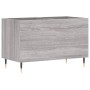 Mueble discos madera contrachapada gris sonoma 74,5x38x48 cm de vidaXL, Almacenamiento para CD y DVD - Ref: Foro24-831722, Pr...