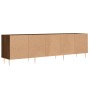 TV-Schrank aus braunem Eichensperrholz, 150 x 30 x 44,5 cm von vidaXL, TV-Möbel - Ref: Foro24-831275, Preis: 98,42 €, Rabatt: %