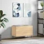 Plattenschrank aus Sonoma-Eichensperrholz, 74,5 x 38 x 48 cm von vidaXL, CD- und DVD-Speicher - Ref: Foro24-831727, Preis: 37...