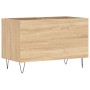 Plattenschrank aus Sonoma-Eichensperrholz, 74,5 x 38 x 48 cm von vidaXL, CD- und DVD-Speicher - Ref: Foro24-831727, Preis: 37...