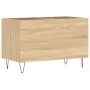 Plattenschrank aus Sonoma-Eichensperrholz, 74,5 x 38 x 48 cm von vidaXL, CD- und DVD-Speicher - Ref: Foro24-831727, Preis: 37...