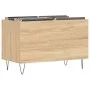 Plattenschrank aus Sonoma-Eichensperrholz, 74,5 x 38 x 48 cm von vidaXL, CD- und DVD-Speicher - Ref: Foro24-831727, Preis: 37...