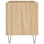 Plattenschrank aus Sonoma-Eichensperrholz, 74,5 x 38 x 48 cm von vidaXL, CD- und DVD-Speicher - Ref: Foro24-831727, Preis: 37...