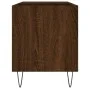 Plattenschrank aus Eichenholzwerkstoff, braun, 85 x 38 x 48 cm von vidaXL, CD- und DVD-Speicher - Ref: Foro24-831707, Preis: ...