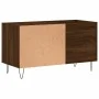 Plattenschrank aus Eichenholzwerkstoff, braun, 85 x 38 x 48 cm von vidaXL, CD- und DVD-Speicher - Ref: Foro24-831707, Preis: ...