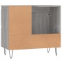 Armario de baño madera contrachapada gris Sonoma 65x33x60 cm von vidaXL, Badezimmermöbel - Ref: Foro24-831610, Preis: 65,10 €...