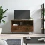 TV-Schrank aus braunem Eichensperrholz, 80 x 36 x 50 cm von vidaXL, TV-Möbel - Ref: Foro24-828971, Preis: 63,83 €, Rabatt: %