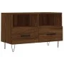 TV-Schrank aus braunem Eichensperrholz, 80 x 36 x 50 cm von vidaXL, TV-Möbel - Ref: Foro24-828971, Preis: 63,83 €, Rabatt: %
