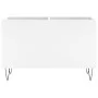 White plywood record cabinet 74.5x38x48 cm by vidaXL, CD and DVD storage - Ref: Foro24-831724, Price: 37,84 €, Discount: %