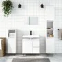 White glossy plywood bathroom cabinet 65x33x60 cm by vidaXL, bathroom vanities - Ref: Foro24-831606, Price: 111,79 €, Discoun...