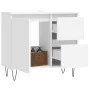 White plywood bathroom cabinet 65x33x60 cm by vidaXL, bathroom vanities - Ref: Foro24-831604, Price: 66,16 €, Discount: %