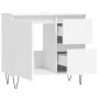 Badezimmerschrank aus weißem Sperrholz 65x33x60 cm von vidaXL, Badezimmerwaschtische - Ref: Foro24-831604, Preis: 66,16 €, Ra...