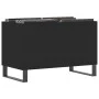 Mueble para discos madera contrachapada negro 74,5x38x48 cm de vidaXL, Almacenamiento para CD y DVD - Ref: Foro24-831733, Pre...