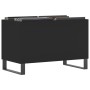 Schwarzer Plattenschrank aus Sperrholz, 74,5 x 38 x 48 cm von vidaXL, CD- und DVD-Speicher - Ref: Foro24-831733, Preis: 43,69...