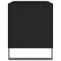 Schwarzer Plattenschrank aus Sperrholz, 74,5 x 38 x 48 cm von vidaXL, CD- und DVD-Speicher - Ref: Foro24-831733, Preis: 43,69...