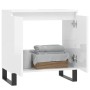 Glänzend weißer Badezimmerschrank aus Holzwerkstoff, 58 x 33 x 60 cm von vidaXL, Badezimmerwaschtische - Ref: Foro24-831590, ...