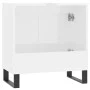 Glossy white engineered wood bathroom cabinet 58x33x60 cm by vidaXL, bathroom vanities - Ref: Foro24-831590, Price: 49,40 €, ...