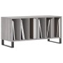 Sonoma Plattenschrank aus grauem Sperrholz 100x38x48cm von vidaXL, CD- und DVD-Speicher - Ref: Foro24-831762, Preis: 74,22 €,...