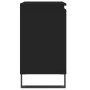 Engineered wood black bathroom cabinet 58x33x60 cm by vidaXL, bathroom vanities - Ref: Foro24-831589, Price: 55,36 €, Discoun...