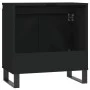 Badezimmerschrank aus Holzwerkstoff schwarz 58x33x60 cm von vidaXL, Badezimmerwaschtische - Ref: Foro24-831589, Preis: 54,28 ...