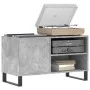 Concrete gray engineered wood disc cabinet 85x38x48 cm by vidaXL, CD and DVD storage - Ref: Foro24-831712, Price: 50,90 €, Di...