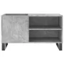 Concrete gray engineered wood disc cabinet 85x38x48 cm by vidaXL, CD and DVD storage - Ref: Foro24-831712, Price: 50,90 €, Di...