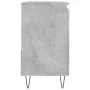 Concrete gray plywood bathroom cabinet 65x33x60 cm by vidaXL, bathroom vanities - Ref: Foro24-831608, Price: 62,50 €, Discoun...