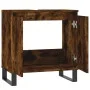 Badezimmerschrank aus geräuchertem Eichenholzwerkstoff, 58 x 33 x 60 cm von vidaXL, Badezimmerwaschtische - Ref: Foro24-83159...