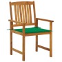 Gartenstühle mit Kissen 2 Einheiten aus massivem Akazienholz von vidaXL, Gartenstühle - Ref: Foro24-3061177, Preis: 149,04 €,...