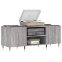 Schallplattenschrank aus grauem Sonoma-Sperrholz, 121 x 38 x 48 cm von vidaXL, CD- und DVD-Speicher - Ref: Foro24-831674, Pre...