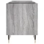 Schallplattenschrank aus grauem Sonoma-Sperrholz, 121 x 38 x 48 cm von vidaXL, CD- und DVD-Speicher - Ref: Foro24-831674, Pre...