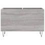 Mueble discos madera contrachapada gris sonoma 74,5x38x48 cm de vidaXL, Almacenamiento para CD y DVD - Ref: Foro24-831730, Pr...