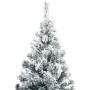 Árbol de Navidad artificial con nieve PVC verde 300 cm