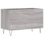 Mueble discos madera contrachapada gris sonoma 74,5x38x48 cm de vidaXL, Almacenamiento para CD y DVD - Ref: Foro24-831730, Pr...