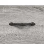 Engineered wood gray Sonoma shoemaker bench 102x35x55 cm by vidaXL, Shoe racks and shoe organizers - Ref: Foro24-829738, Pric...
