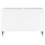 Mueble para discos madera contrachapada blanco 74,5x38x48 cm de vidaXL, Almacenamiento para CD y DVD - Ref: Foro24-831716, Pr...