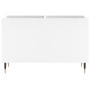Weißer Plattenschrank aus Sperrholz, 74,5 x 38 x 48 cm von vidaXL, CD- und DVD-Speicher - Ref: Foro24-831716, Preis: 37,05 €,...