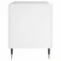 Mueble para discos madera contrachapada blanco 74,5x38x48 cm de vidaXL, Almacenamiento para CD y DVD - Ref: Foro24-831716, Pr...