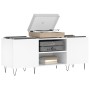 Weißer Plattenschrank aus Sperrholz, 121 x 38 x 48 cm von vidaXL, CD- und DVD-Speicher - Ref: Foro24-831676, Preis: 75,44 €, ...