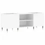 Weißer Plattenschrank aus Sperrholz, 121 x 38 x 48 cm von vidaXL, CD- und DVD-Speicher - Ref: Foro24-831668, Preis: 76,59 €, ...