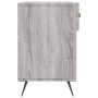 Sonoma gray engineered wood shoe bench 102x35x55 cm by vidaXL, Shoe racks and shoe organizers - Ref: Foro24-829714, Price: 55...