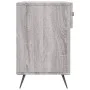 Sonoma gray engineered wood shoe bench 102x35x55 cm by vidaXL, Shoe racks and shoe organizers - Ref: Foro24-829714, Price: 54...