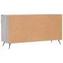 Sonoma gray engineered wood shoe bench 102x35x55 cm by vidaXL, Shoe racks and shoe organizers - Ref: Foro24-829714, Price: 54...
