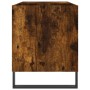 Plattenschrank aus geräuchertem Eichenholzwerkstoff, 85 x 38 x 48 cm von vidaXL, CD- und DVD-Speicher - Ref: Foro24-831713, P...