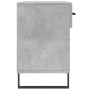Bank Schuhmacher aus grauem Beton-Ingenieurholz 102x35x55 cm von vidaXL, Schuhregale und Schuhorganisatoren - Ref: Foro24-829...