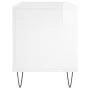 Glänzend weißer Sperrholz-Disc-Schrank 100x38x48 cm von vidaXL, CD- und DVD-Speicher - Ref: Foro24-831742, Preis: 77,72 €, Ra...