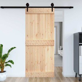 Puerta NARVIK madera maciza pino 70x210 cm