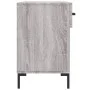 Sonoma graue Schuhbank aus Holzwerkstoff 102x35x55 cm von vidaXL, Schuhregale und Schuhorganisatoren - Ref: Foro24-829746, Pr...