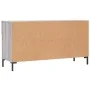 Engineered wood gray Sonoma shoemaker bench 102x35x55 cm by vidaXL, Shoe racks and shoe organizers - Ref: Foro24-829746, Pric...